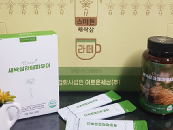 스마튼새싹삼라떼 파우더 선물세트